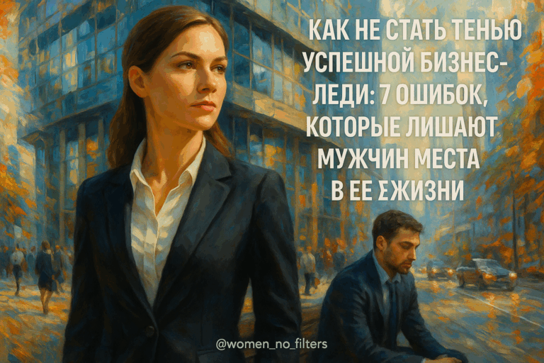    Как не стать тенью успешной бизнес-леди: 7 ошибок, которые лишают мужчин места в ее жизни admin