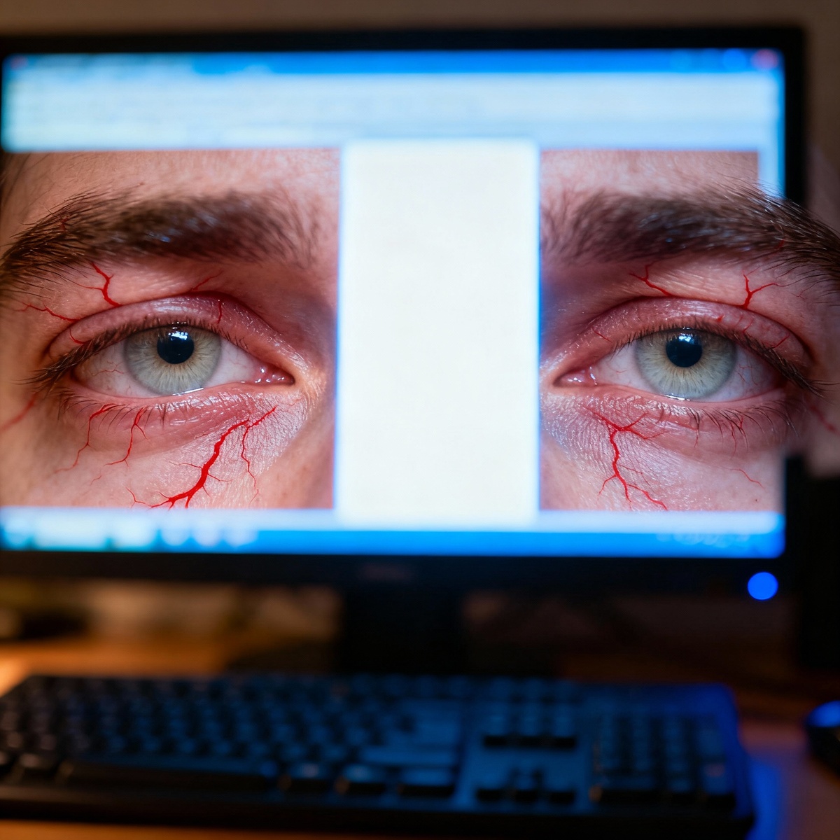 Почти каждый, чья работа связан с компьютером, страдает от синдрома сухого глаза