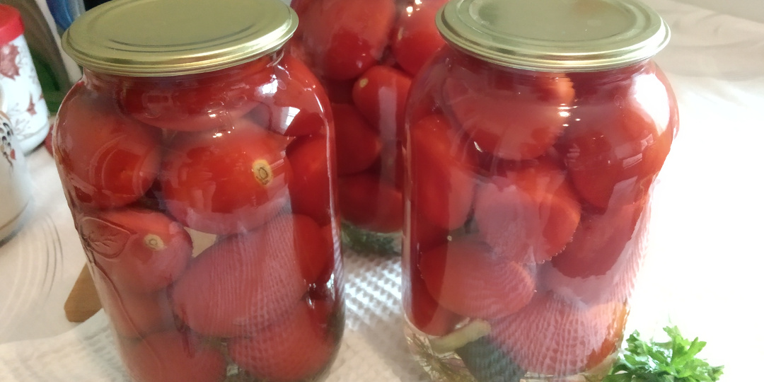 Маринованные томаты. Мой простой способ приготовления