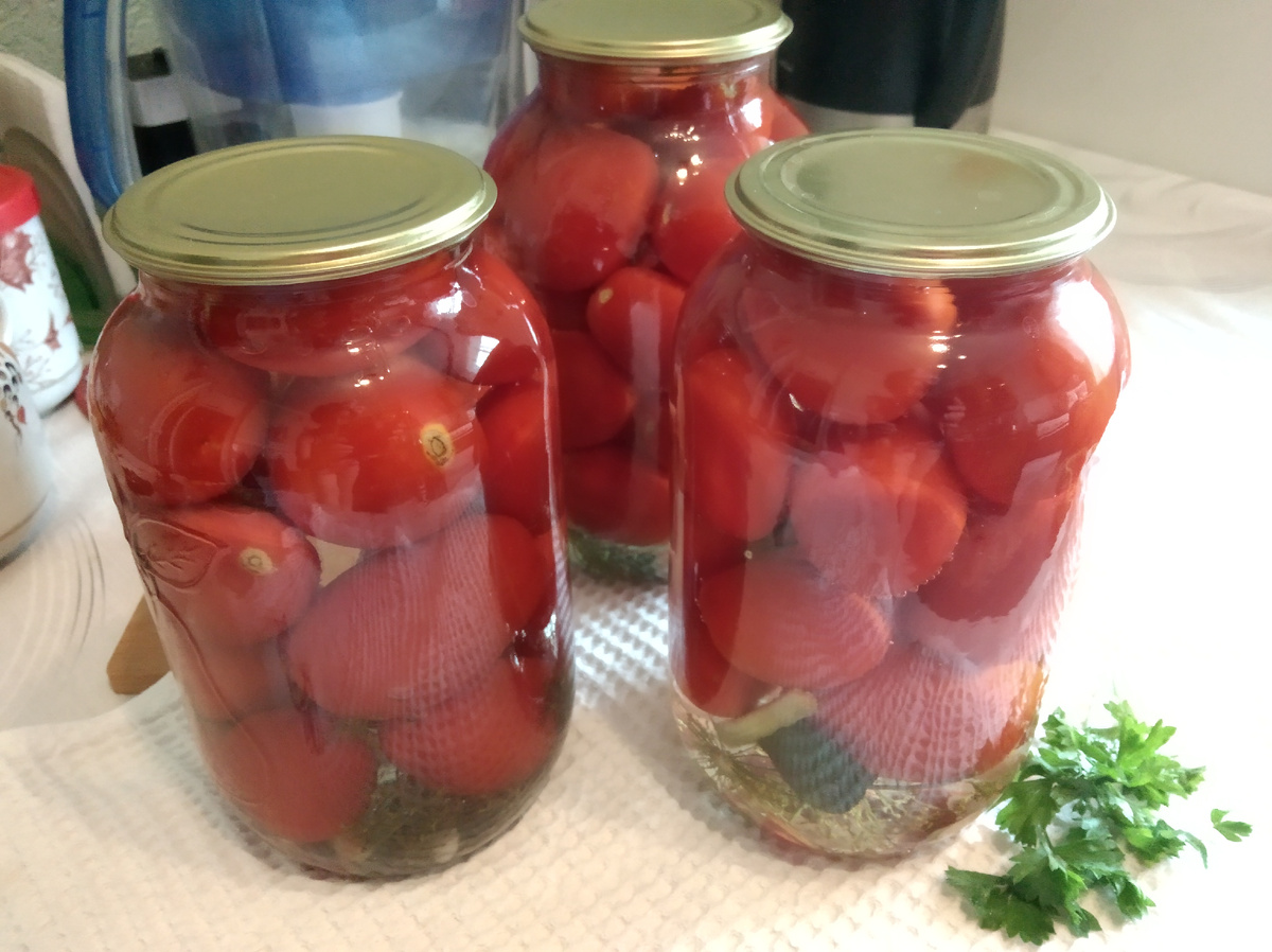 Консервированные томаты на зиму