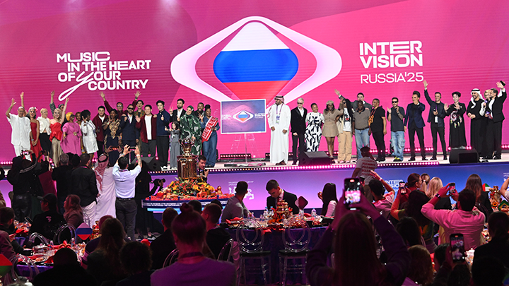    В минувшую субботу, 20 сентября, в Москве состоялось возрождение международного конкурса "Интервидение-2025". Фото: Komsomolskaya Pravda/Globallookpress