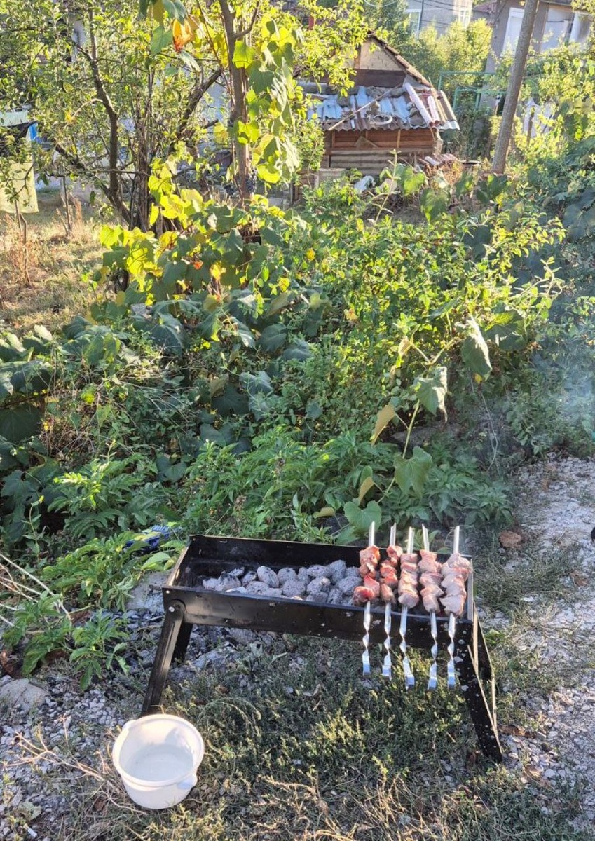 Шашлычок на природе.