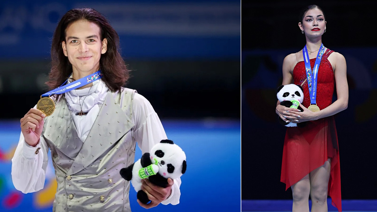 Петр Гуменник и Аделия Петросян