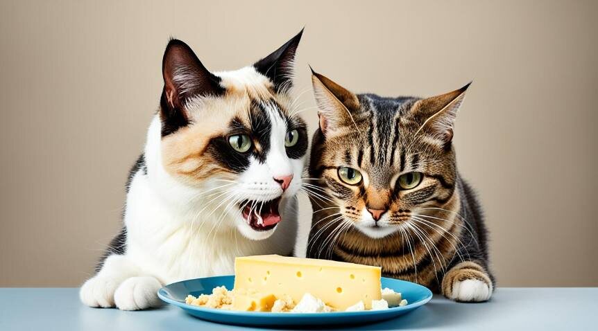 Среди владельцев кошек часто возникают споры о том, можно ли питомцам давать сыр.