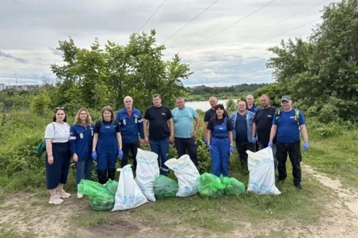    77 км прибрежных зон очистили от мусора псковские активисты