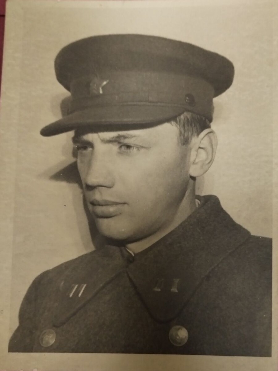 Борис Иванович Кончаев. Ленинград, апрель 1942 года