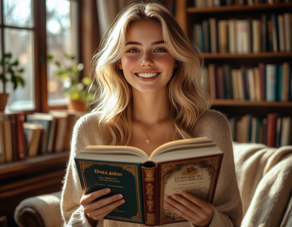 Когда улыбнулась удача. Картинка создана нейросетью Алиса