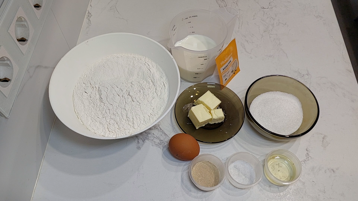 Ингредиенты для теста