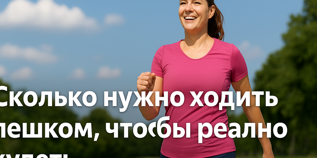 Сколько нужно ходить пешком, чтобы реально худеть?