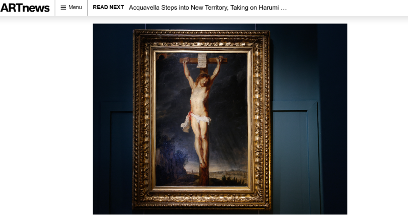    Скриншот ARTnews