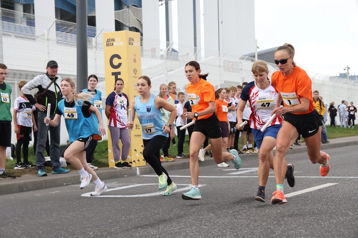    В Нижегородской области «День бега – Кросс нации 2025» собрал около 10 000 участников