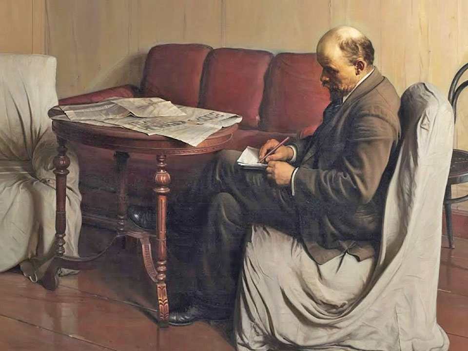 Картина Исаака Бродского «Ленин в Смольном».