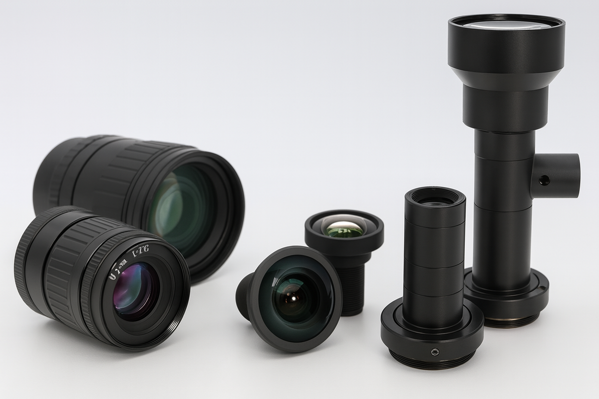 Различные типы объективов