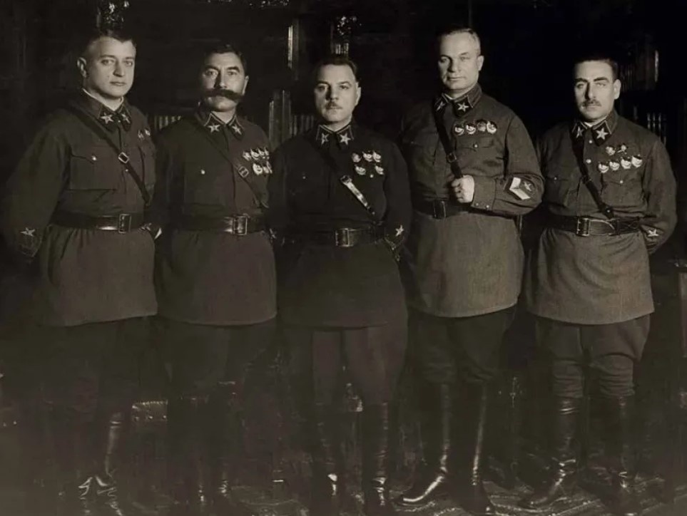 Первая пятерка советских маршалов. 1935 г.