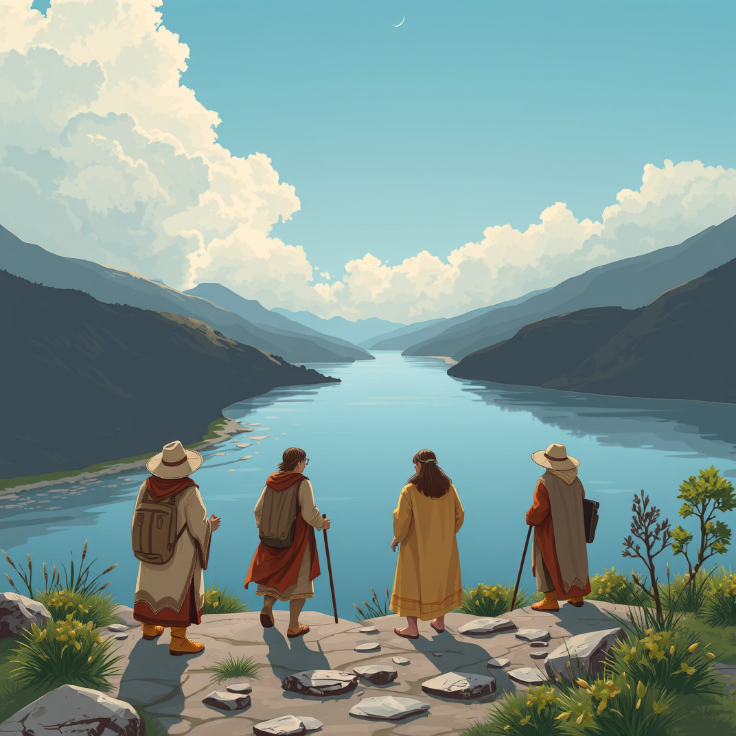 Вы хотите вычерпать океан раковиной, — мягко сказал он. — Вы спорите, глядя на одно, но видя разное.