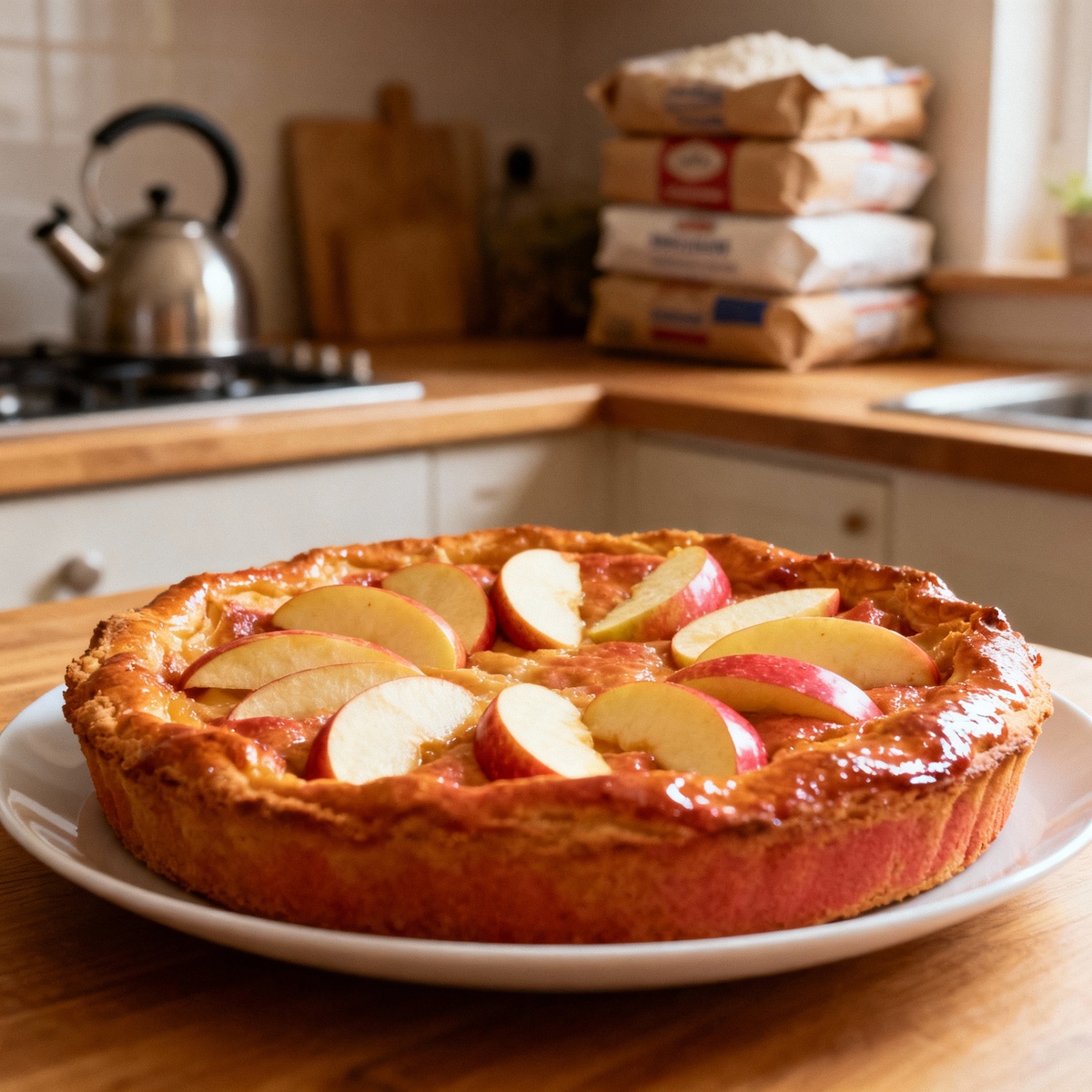 Шарлотка в аэрогриле