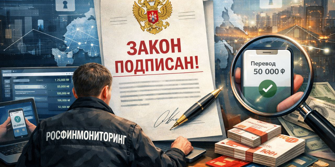 Подписан закон о прямом доступе Росфинмониторинга к денежным переводам и операциям граждан