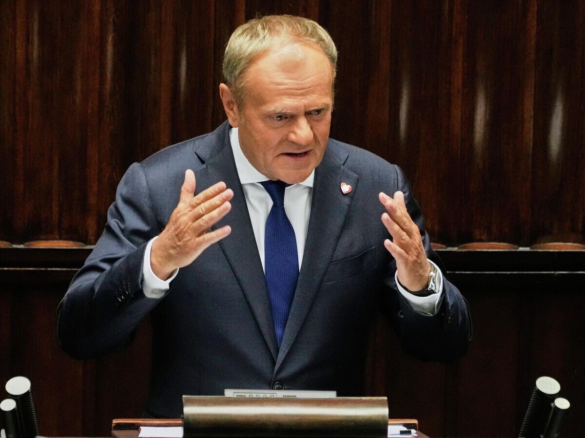    Премьер-министр Польши Дональд Туск© AP Photo / Czarek Sokolowski
