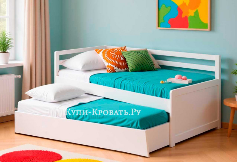 Кровать Дуэт-1 с выкатным местом