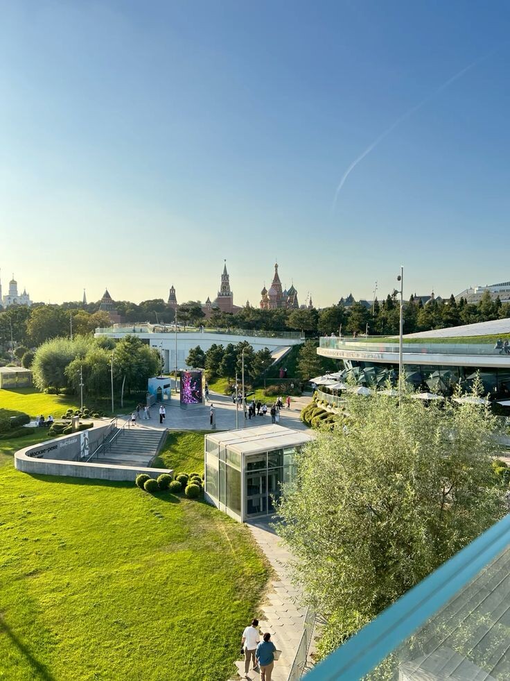 Москва, парк Зарядье 