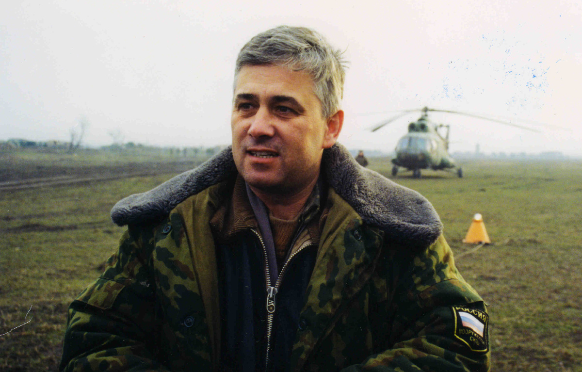 Полковник Владимир Николаевич Бабушкин. Чечня