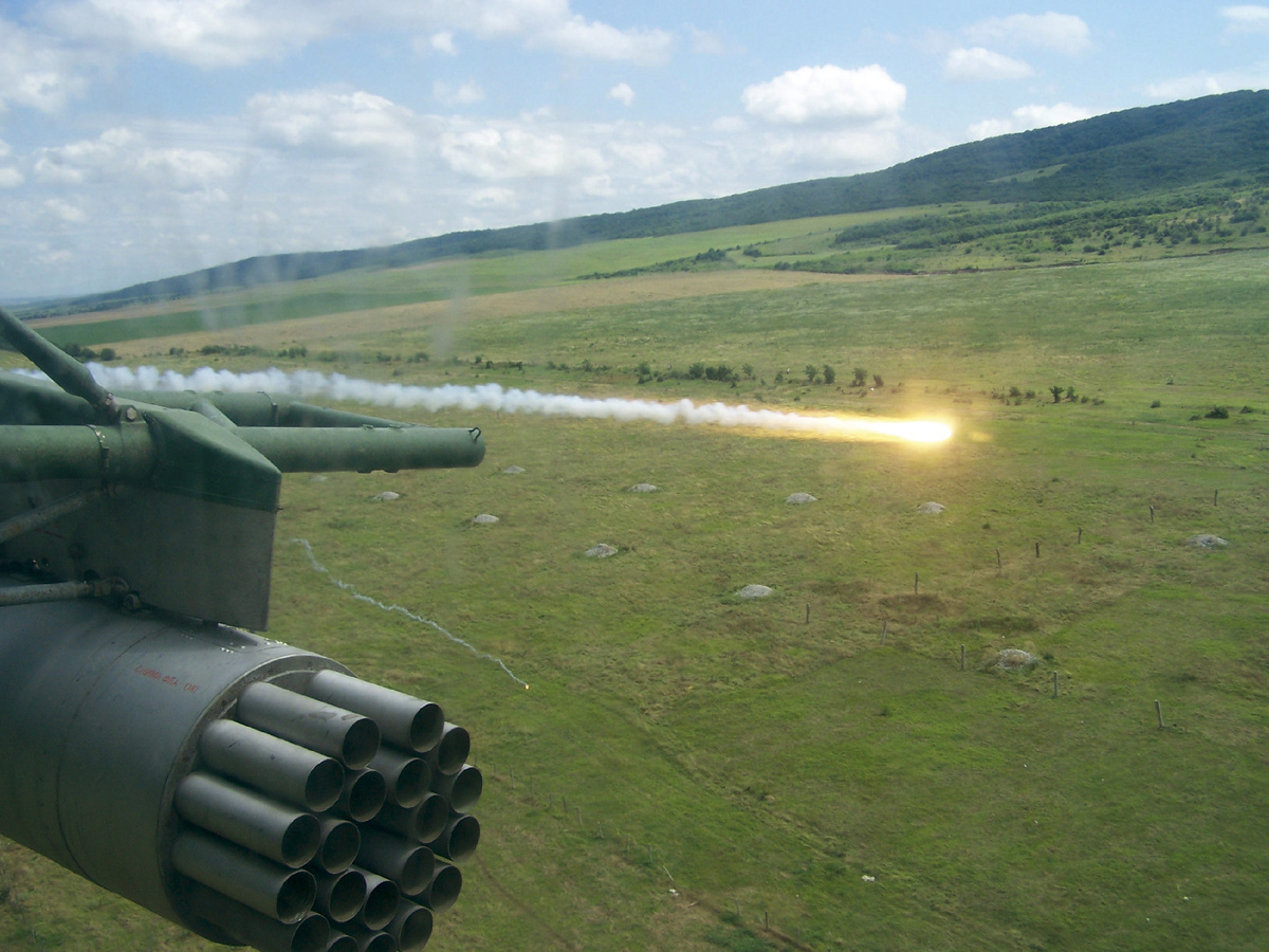 Полёт на предельно малой высоте. Чечня