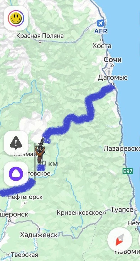 примерный маршрут новой трассы