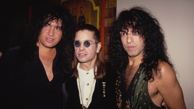 Джин Симмонс, Оззи Осборн и Пол Стенли