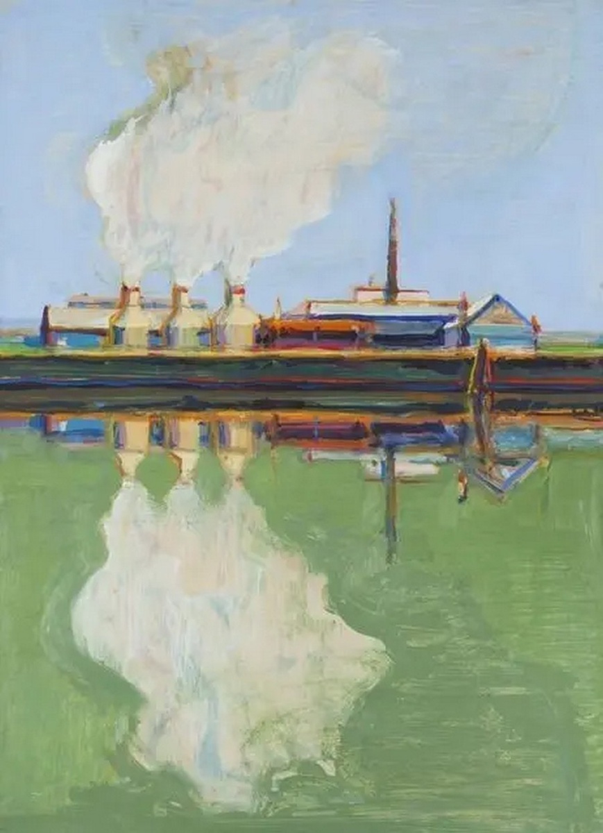 Отражение дыма