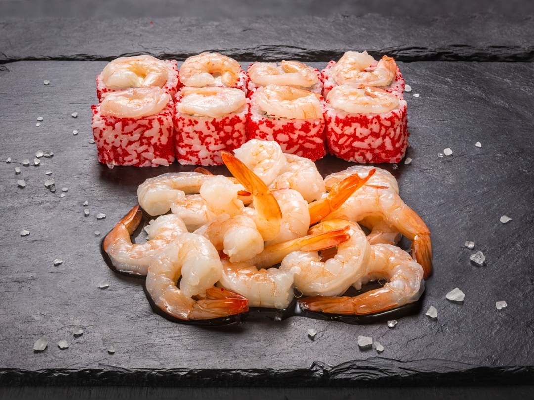 Ролл Будда с отборной креветкой