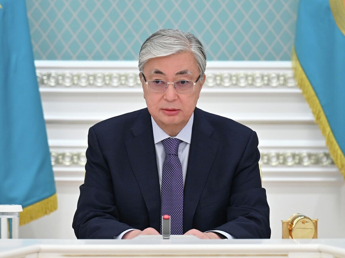    Президент Казахстана Касым-Жомарт Токаев© Фото : пресс-служба президента Республики Казахстан