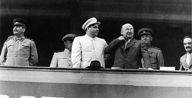 Сталин, Маленков и Берия