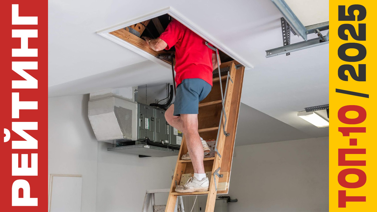 ТОП-10 Чердачных лестниц 2025 года: Рейтинг лучших моделей