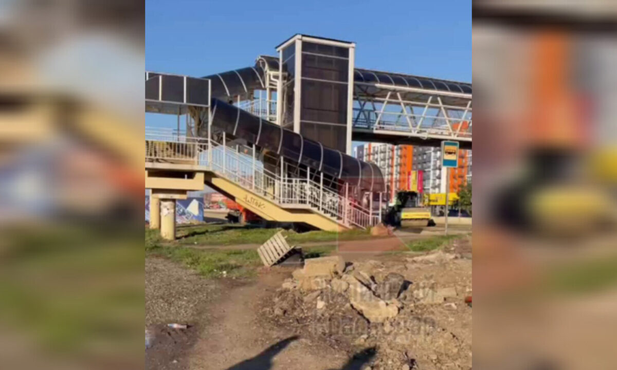    Скриншот видео t.me/krd_tipich_ru