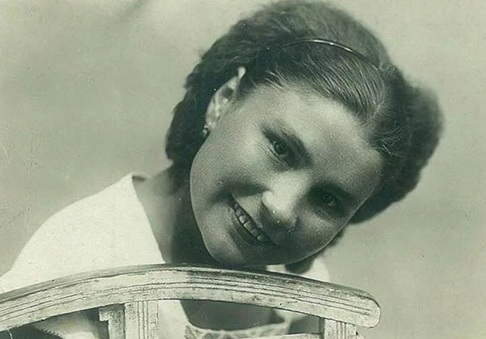 Галина Макарова в молодости