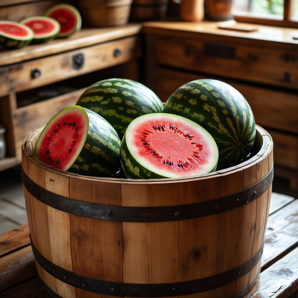 арбузы  на  зиму