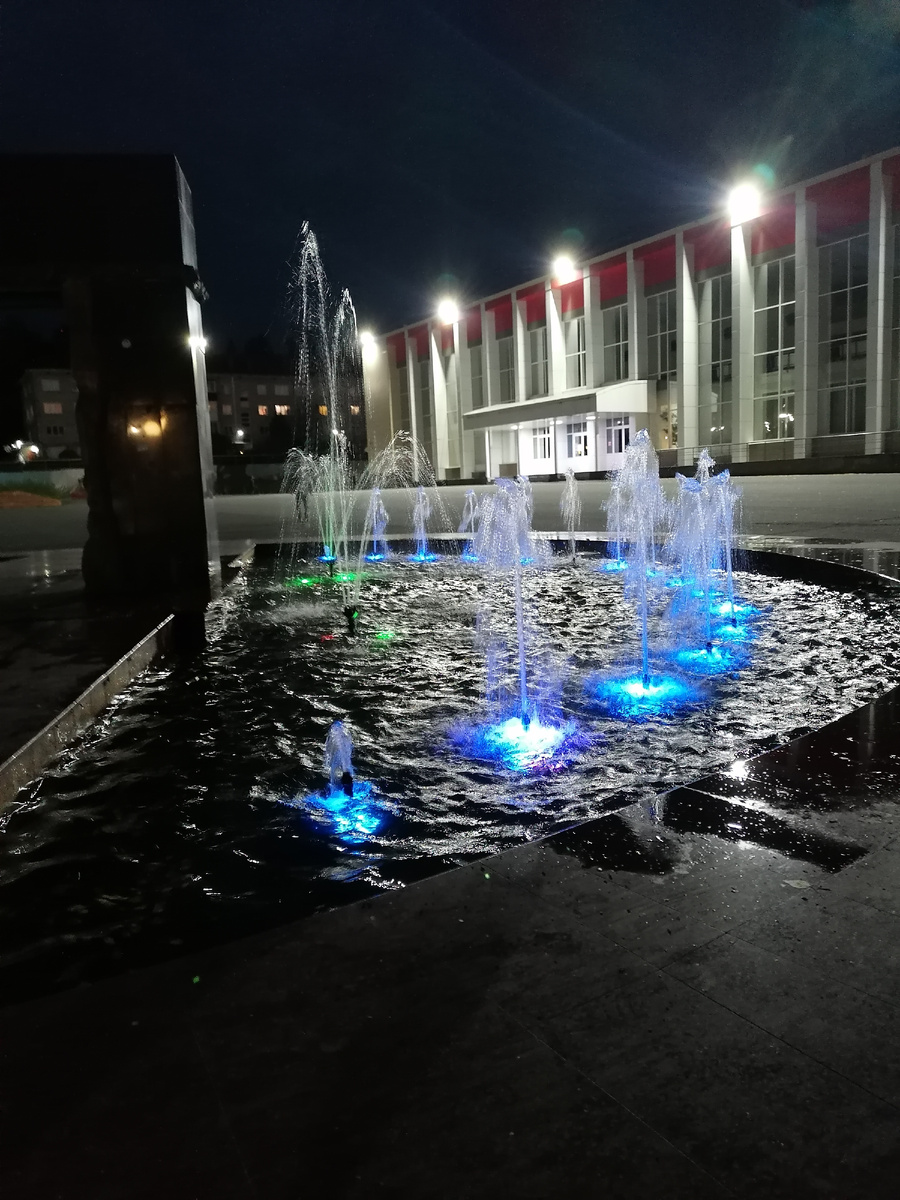 Фото автора. Фонтаны скоро выключат