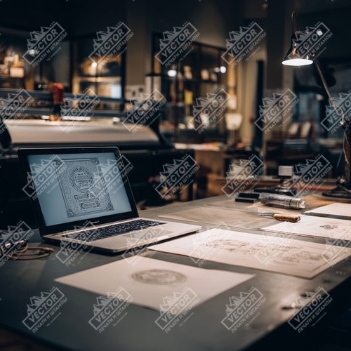 Для заказа достаточно лишь выбрать материал будущей печати, способ производства, а также согласовать эскиз.