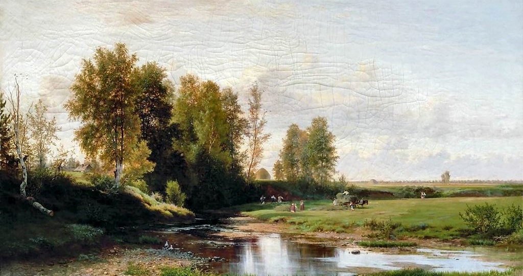 Лирический пейзаж в творчестве художника-живописца Каменева Льва Львовича