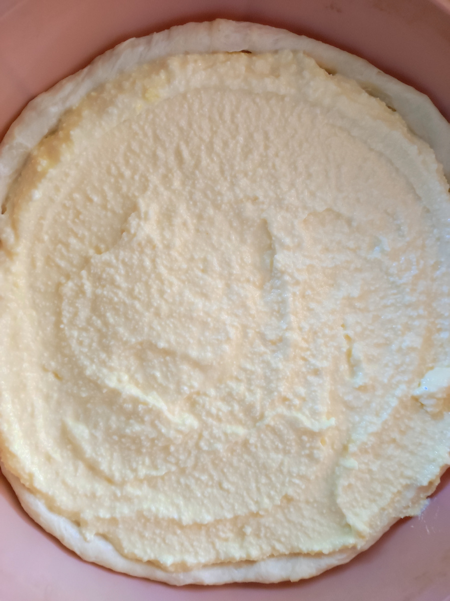 Заготовка пирога почти готова. Фото автора.