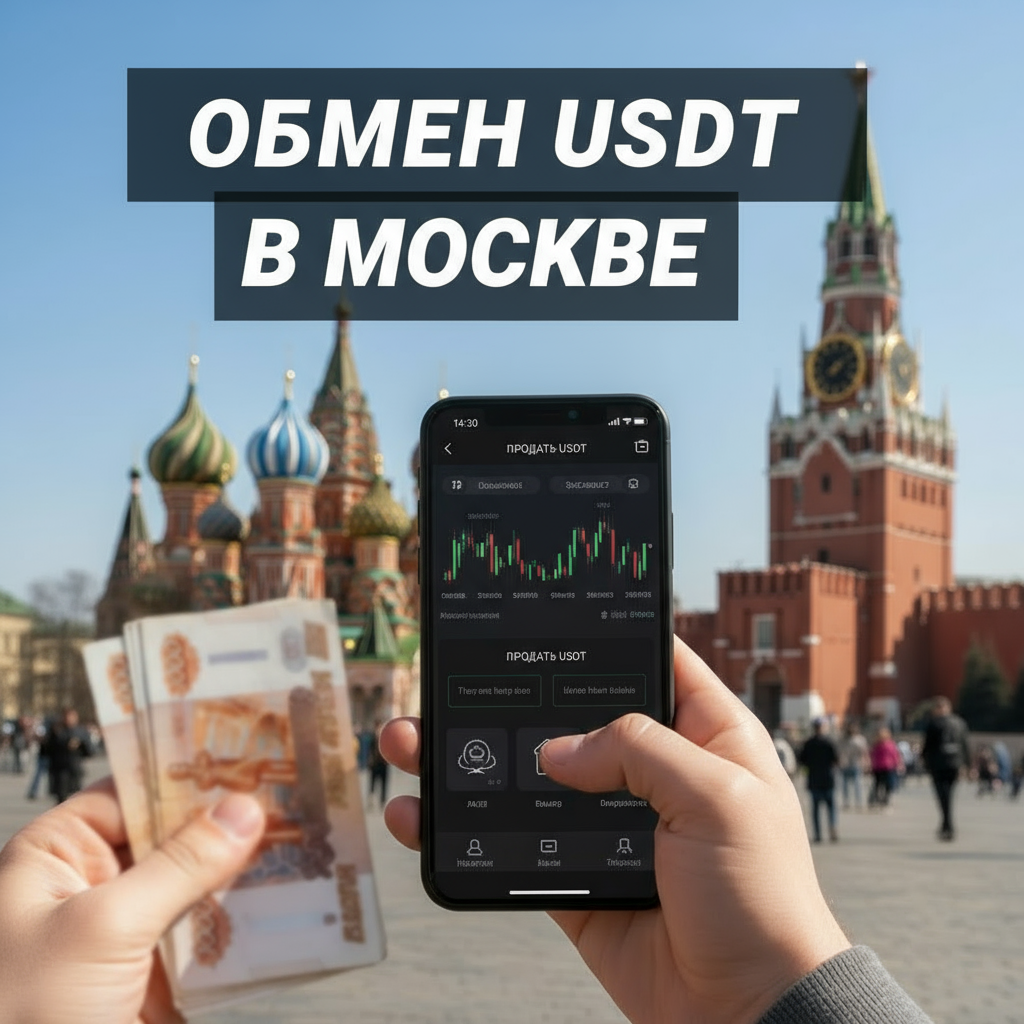 Обмен USDT на рубли Москва
