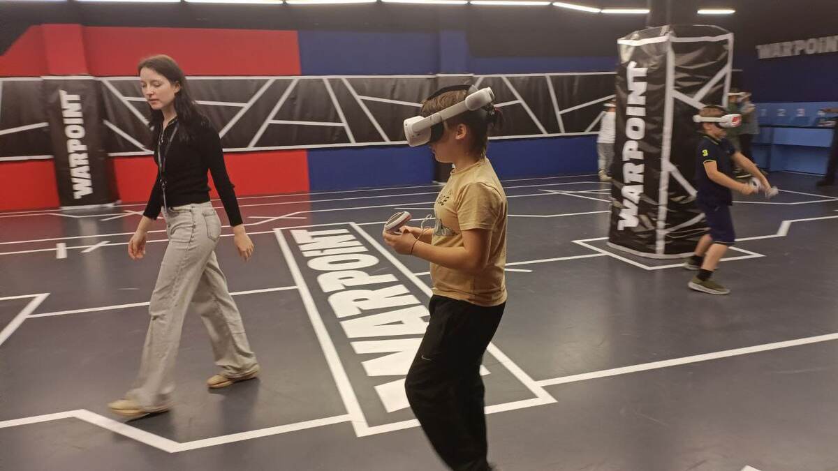 Игры в ВР клубе