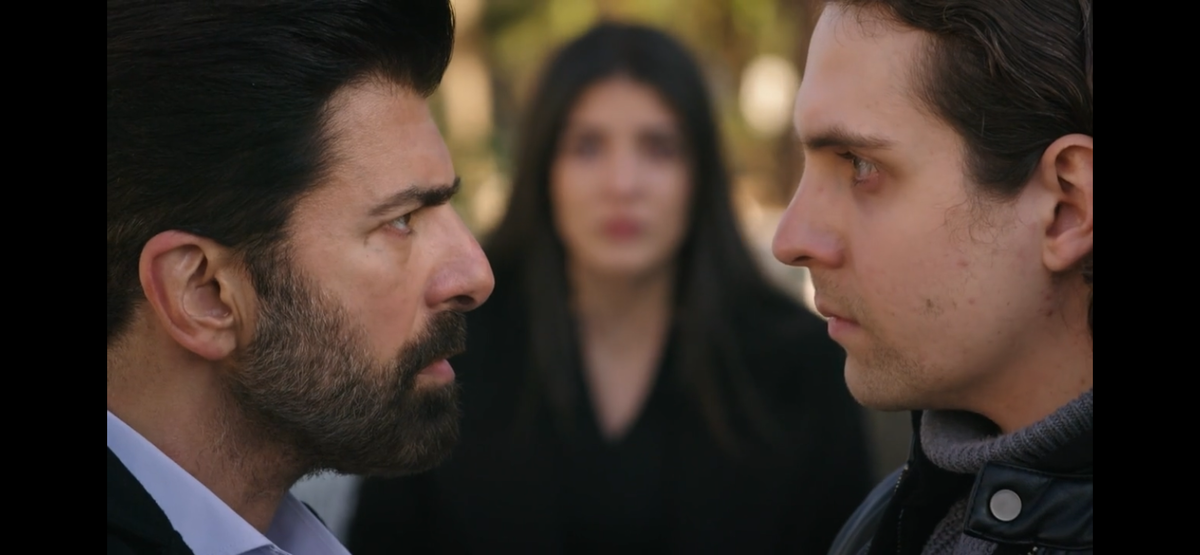 Стоп кадр из сериала «Плен»