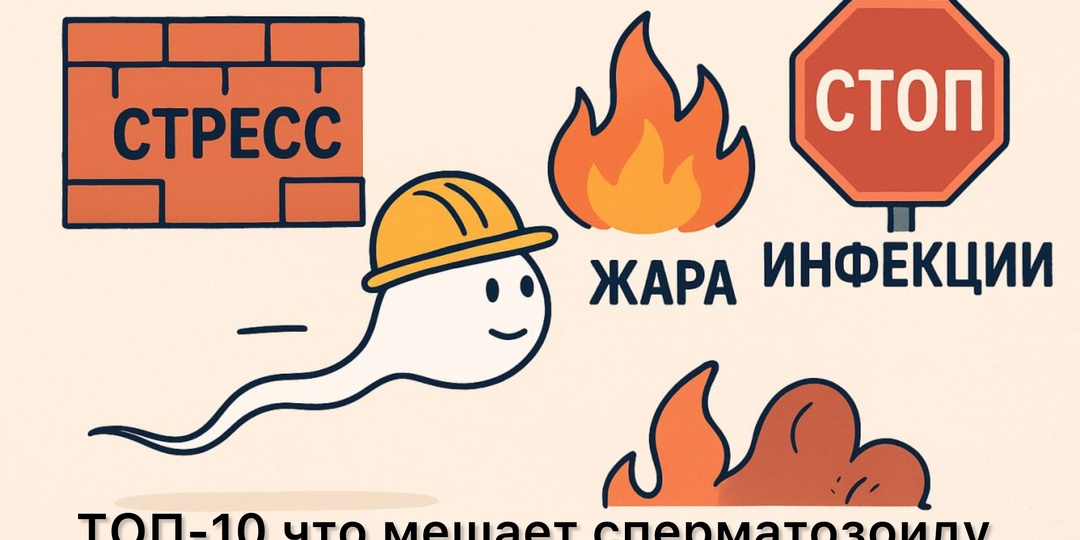 10 вещей, которые мешают сперматозоиду добраться до яйцеклетки — и как их устранить