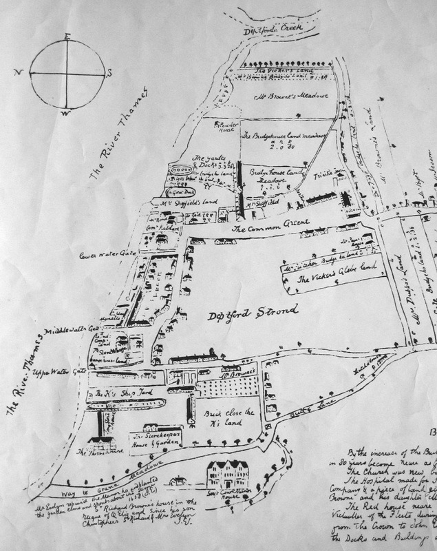 Дептфорд, пригород Лондона, в 1623 году