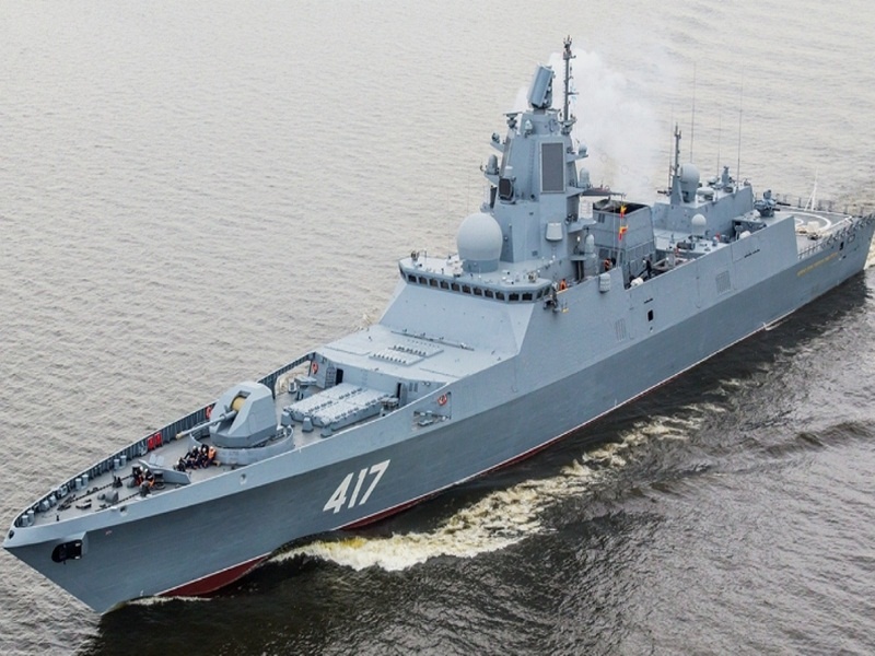 «Адмирал Горшков» – многоцелевой фрегат 1-го ранга с управляемым ракетным вооружением