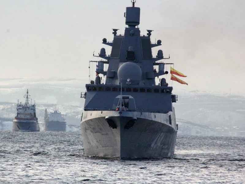 В составе эскадры