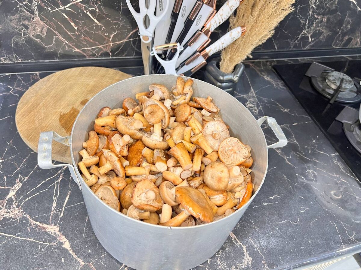 Опята соленые