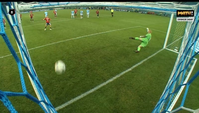    Скриншот с трансляции «МАТЧ ТВ»