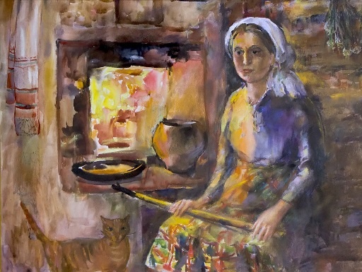 Из жизни бабы Тони - 4-я публикация // Илл.: Художник Татьяна Бердникова